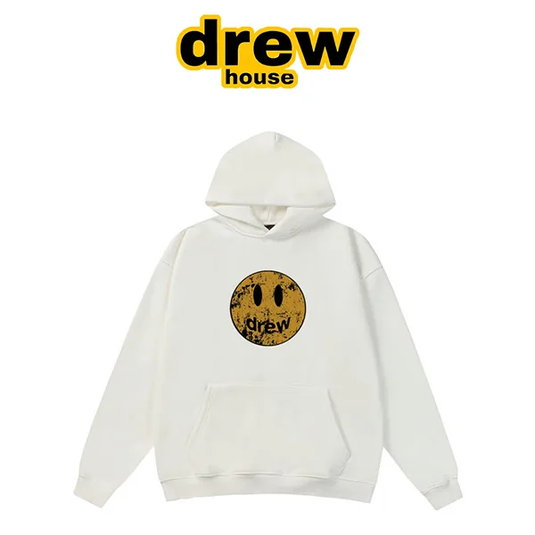 Drew House 賈斯汀比伯 裂紋破壞笑臉衛衣連帽衫