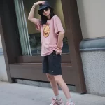 Drew House 賈斯汀比伯 笑臉短袖T恤 粉色