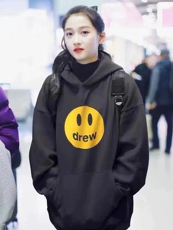 Drew House 笑臉連帽衛衣 黑色