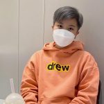 Drew House 字母連帽衛衣 橘色