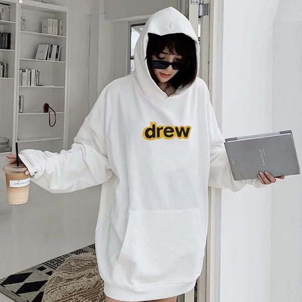 Drew House 字母連帽衛衣 白色