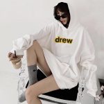 Drew House 字母連帽衛衣 白色