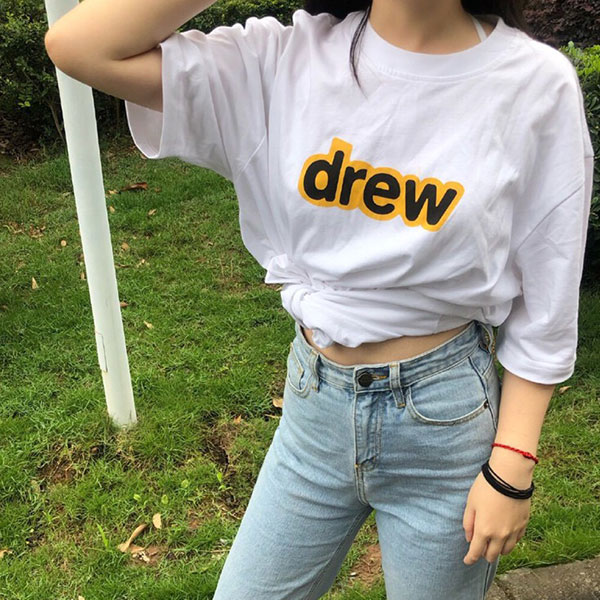 Drew House 字母短袖T恤 白色