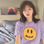 Drew House 笑臉短袖T恤 香芋紫