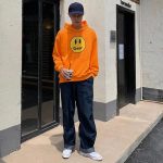 Drew House 笑臉連帽衛衣 橘色