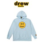 Drew House 笑臉連帽衛衣 淺藍色