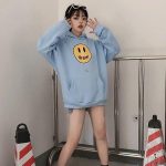 Drew House 笑臉連帽衛衣 淺藍色