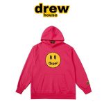 Drew House 笑臉連帽衛衣 玫紅色