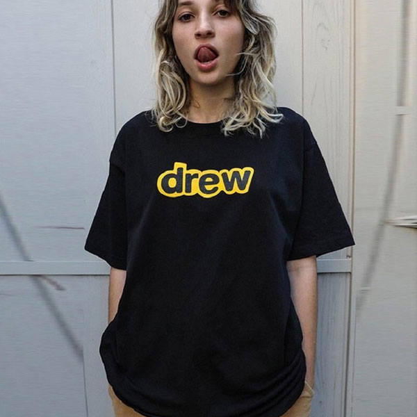 Drew House 字母短袖T恤 黑色