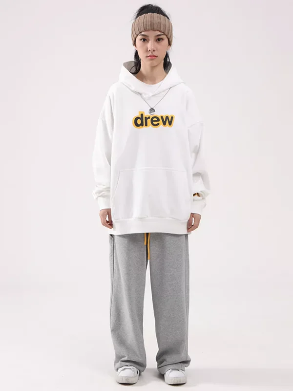 Drew House 字母連帽衛衣 白色