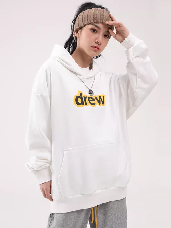 Drew House 字母連帽衛衣 白色