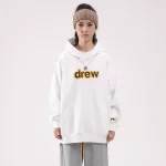 Drew House 字母連帽衛衣 白色