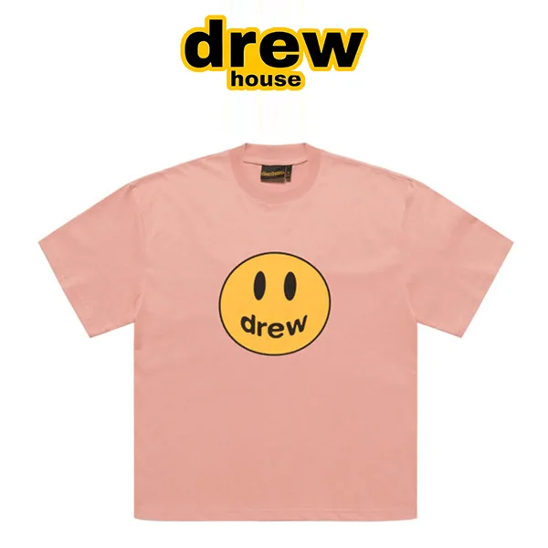 Drew House 笑臉短袖T恤 粉色 Drew House 笑臉短袖T恤 粉色