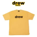 Drew House 字母短袖T恤 黃色