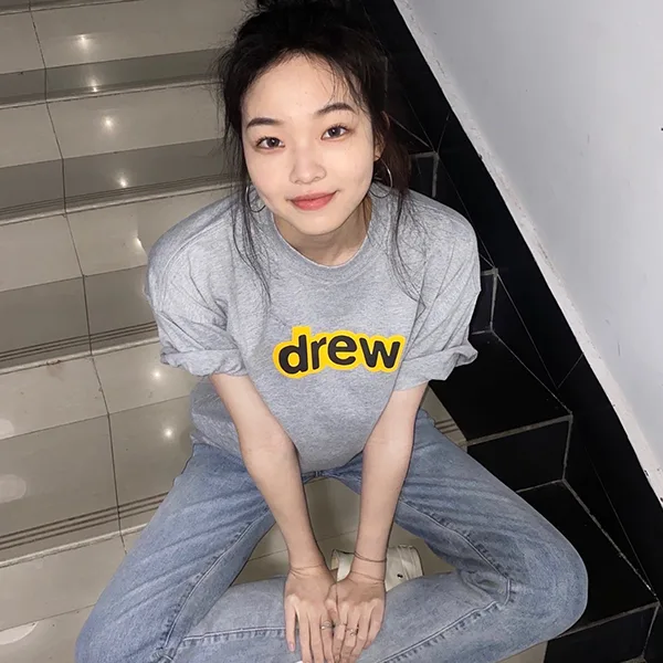 Drew House 賈斯汀比伯 drew 字母短袖T恤