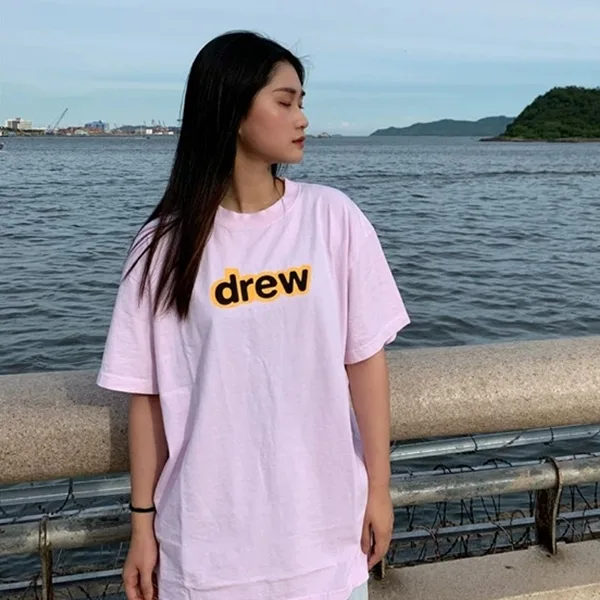 Drew House 賈斯汀比伯 drew 字母短袖T恤