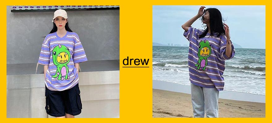Drew House 恐龍趣味短袖T恤 時髦精必備單品