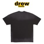 Drew House 賈斯汀比伯 水洗做舊裂紋破壞笑臉短袖T恤