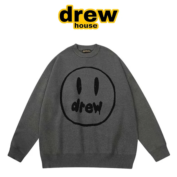 Drew House 手繪素描笑臉毛衣針織衫