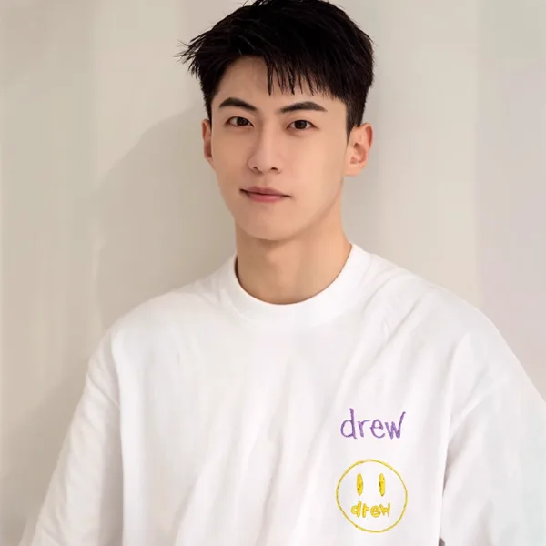 Drew House 手繪字母笑臉短袖T恤