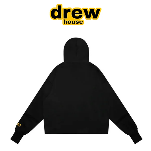 Drew House 笑臉衛衣 比伯同款 下擺破壞連帽衫