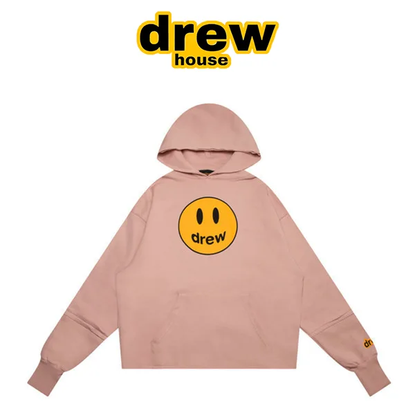 Drew House 笑臉衛衣 比伯同款 下擺破壞連帽衫