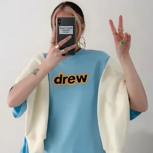 Drew House 賈斯汀比伯 drew 字母短袖T恤