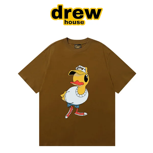 Drew House 賈斯汀比伯 卡通鴨子圖案圓領短袖T恤