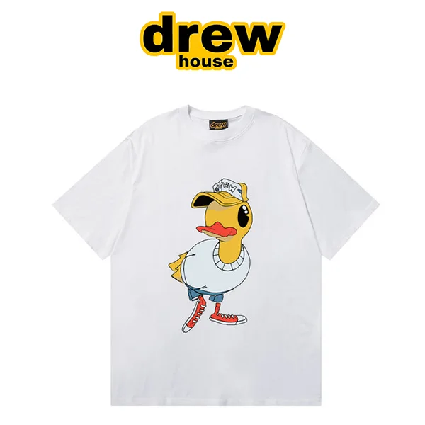 Drew House 賈斯汀比伯 卡通鴨子圖案圓領短袖T恤