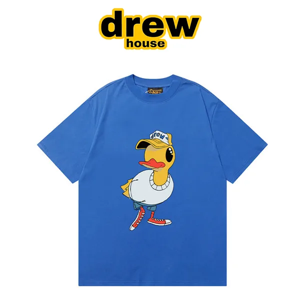 Drew House 賈斯汀比伯 卡通鴨子圖案圓領短袖T恤