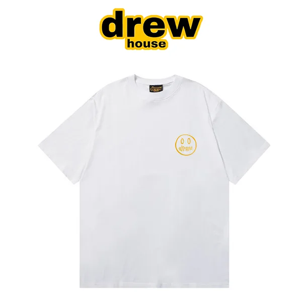 Drew House 比伯歐陽娜娜同款 素描笑臉短袖T恤