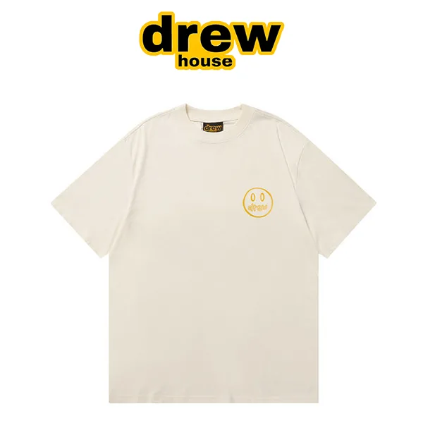 Drew House 比伯歐陽娜娜同款 素描笑臉短袖T恤