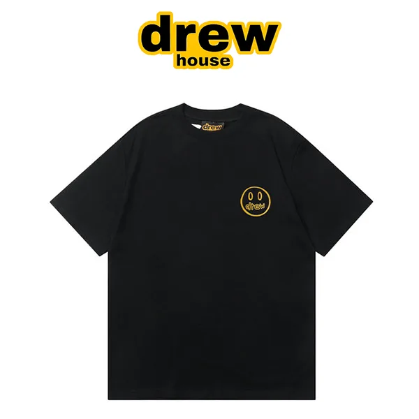 Drew House 比伯歐陽娜娜同款 素描笑臉短袖T恤