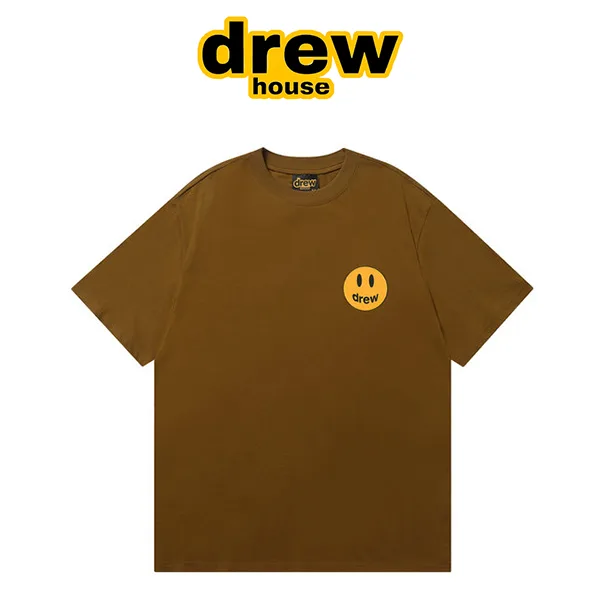 Drew House 比伯關曉彤同款 小標笑臉印花短袖T恤
