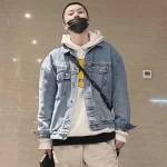 Drew House 賈斯汀比伯 笑臉牛仔外套夾克