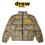 Drew House 笑臉天堂鳥楓葉迷彩羽絨棉服外套