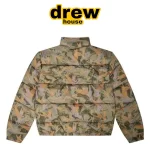 Drew House 笑臉天堂鳥楓葉迷彩羽絨棉服外套
