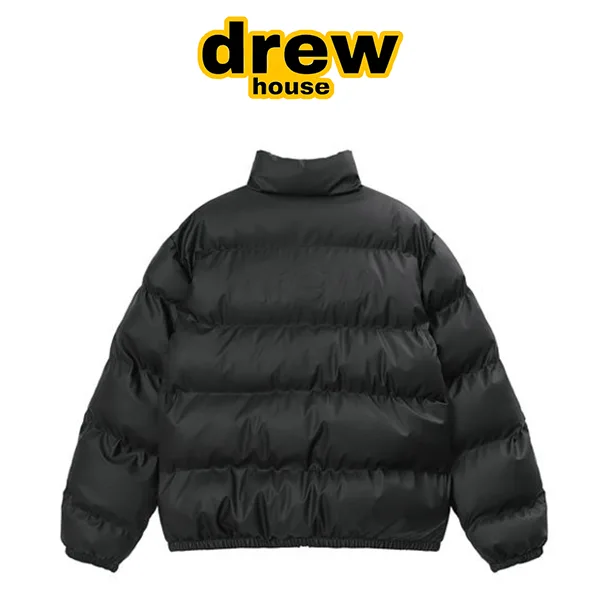 Drew House 笑臉立領棉服羽絨外套 黑色