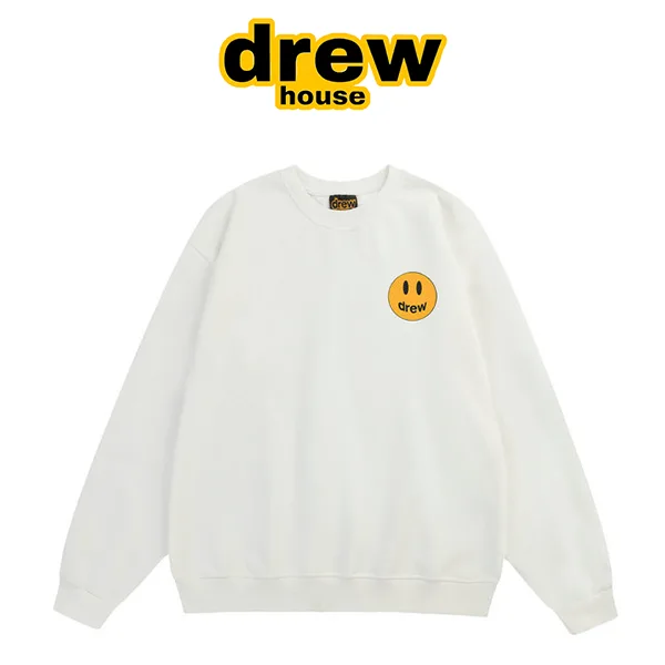 Drew House 比伯關曉彤同款 小標笑臉印花圓領衛衣