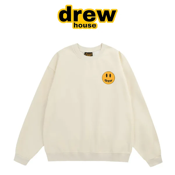 Drew House 比伯關曉彤同款 小標笑臉印花圓領衛衣