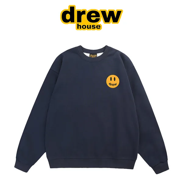 Drew House 比伯關曉彤同款 小標笑臉印花圓領衛衣
